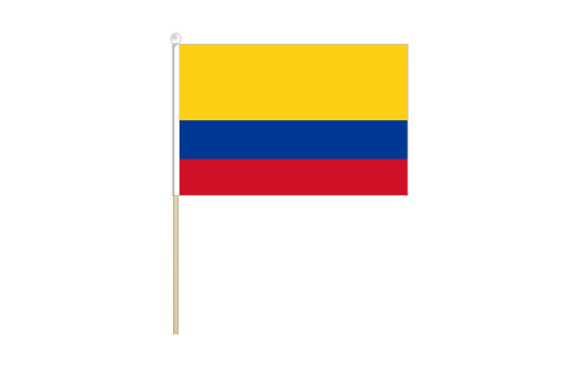 Colombia mini stick flag | Colombia mini desk flag