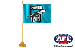 Port Adelaide desk flag 160 x 230 | Port Adelaide table flag Port Adelaide desk flag 160 x 230 | Port Adelaide table flag