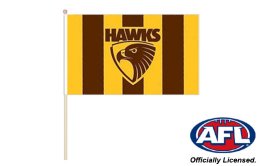 Hawthorn Hawks fan flag 300 x 500 | Hawks hand waving flag Hawthorn Hawks fan flag 300 x 500 | Hawks hand waving flag