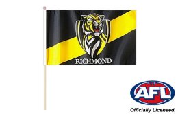 Richmond Tigers fan flag 300 x 500 | Tigers hand waving flag Richmond Tigers fan flag 300 x 500 | Tigers hand waving flag