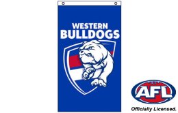 Western Bulldogs wall flag 900 x 1500 | Bulldogs cape flag Western Bulldogs wall flag 900 x 1500 | Bulldogs cape flag