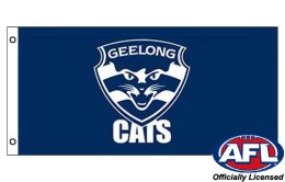 Geelong Cats FC flag 900 x 1800 | Geelong Cats flagpole flag Geelong Cats FC flag 900 x 1800 | Geelong Cats flagpole flag
