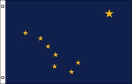 Alaska flag 900 x 1500 | Large State flag of Alaska Alaska flag 900 x 1500 | Large State flag of Alaska