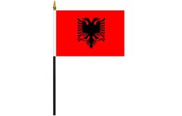 Albania flag 100 x 150 | Albania desk flag Albania flag 100 x 150 | Albania desk flag
