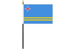 Aruba flag 100 x 150 | Aruba desk flag Aruba flag 100 x 150 | Aruba desk flag