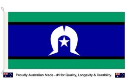 Torres Strait Islanders flag 900 x 1800 Woven | Australian made. Torres Strait Islanders flag 900 x 1800 Woven | Australian made.