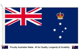 Victoria flag 900 x 1800 | Aus. made Victoria flagpole flag Victoria flag 900 x 1800 | Aus. made Victoria flagpole flag