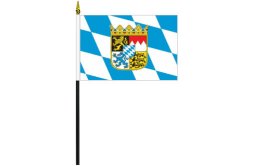 Bavaria Crest flag 100 x 150 | Bavaria crest desk flag Bavaria Crest flag 100 x 150 | Bavaria crest desk flag