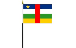 Central African Republic flag 100 x 150 | C.A.R desk flag Central African Republic flag 100 x 150 | C.A.R desk flag