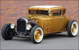 Hot Rod 12 | Champaign Lady hot rod mancave wall hanging Hot Rod 12 | Champaign Lady hot rod mancave wall hanging