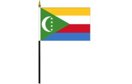 Comoros flag 100 x 150 | Comoros desk flag Comoros flag 100 x 150 | Comoros desk flag