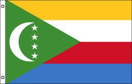 Comoros flag 900 x 1500 | Large Comoros flagpole flag Comoros flag 900 x 1500 | Large Comoros flagpole flag