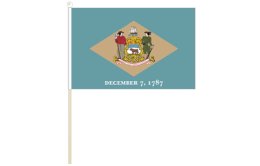 Delaware flag 300 x 450 | Small State flag of Delaware Delaware flag 300 x 450 | Small State flag of Delaware
