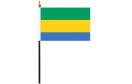 Gabon flag 100 x 150 | drapeau du Gabon desk flag Gabon flag 100 x 150 | drapeau du Gabon desk flag