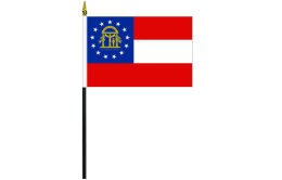 Georgia state flag 100 x 150 | Mini State flag of Georgia Georgia state flag 100 x 150 | Mini State flag of Georgia