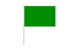 Green flag 150 x 230mm | Plain green flag 6'' x 9'' Green flag 150 x 230mm | Plain green flag 6'' x 9''