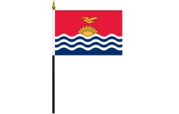 Kiribati flag 100 x 150 | Kiribati desk flag Kiribati flag 100 x 150 | Kiribati desk flag