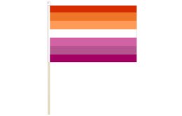 lesbian sunset flag 300 x 450 | lesbian sunset hand waving flag lesbian sunset flag 300 x 450 | lesbian sunset hand waving flag