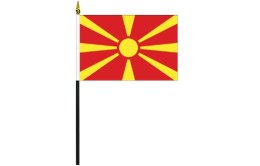 Macedonia flag 100 x 150 | Macedonia desk flag Macedonia flag 100 x 150 | Macedonia desk flag