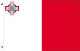 Malta flag 900 x 1500 | Large Maltese flagpole flag Malta flag 900 x 1500 | Large Maltese flagpole flag