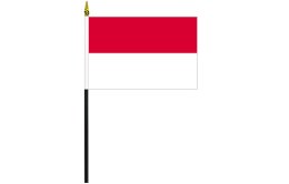 Monaco flag 100 x 150 | drapeau de Monaco desk flag Monaco flag 100 x 150 | drapeau de Monaco desk flag