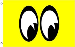 Mooneyes flag | Moon Eyes logo mancave wall flag Mooneyes flag | Moon Eyes logo mancave wall flag