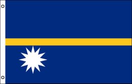 Nauru flag 900 x 1500 | Large Nauru flagpole flag Nauru flag 900 x 1500 | Large Nauru flagpole flag