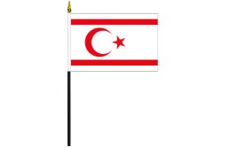 Northern Cyprus flag 100 x 150 | Cyprus North desk flag Northern Cyprus flag 100 x 150 | Cyprus North desk flag