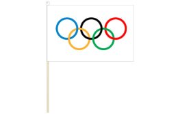 Olympic Games flag 300 x 450 | Olympic Games stick flag 12x18 Olympic Games flag 300 x 450 | Olympic Games stick flag 12x18
