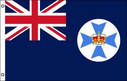 QLD flag 900 x 1500 | Large Queensland flagpole flag QLD flag 900 x 1500 | Large Queensland flagpole flag