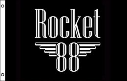 Rocket 88 logo flag 900 x 1500 | Rocket 88 flag 3' x 5' Rocket 88 logo flag 900 x 1500 | Rocket 88 flag 3' x 5'