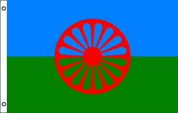 Romani flag 900 x 1500 | Euro Gypsy flag Romani flag 900 x 1500 | Euro Gypsy flag