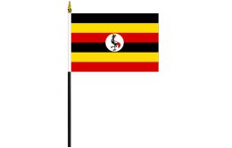 Uganda flag 100 x 150 | Uganda desk flag Uganda flag 100 x 150 | Uganda desk flag