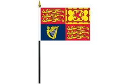 Royal Standard of the United Kingdom 100mm x 150mm Royal Standard of the United Kingdom 100mm x 150mm