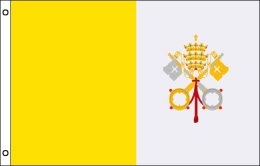 Vatican City flag 900 x 1500 | Large Catholic flagpole flag Vatican City flag 900 x 1500 | Large Catholic flagpole flag