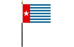 West Papua flag 100 x 150 | Mini West Papua desk flag West Papua flag 100 x 150 | Mini West Papua desk flag