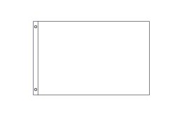 White flag 600 x 900mm | DIY white flag making flag White flag 600 x 900mm | DIY white flag making flag