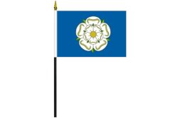 Yorkshire flag 100 x 150 | Modern Yorkshire desk flag Yorkshire flag 100 x 150 | Modern Yorkshire desk flag